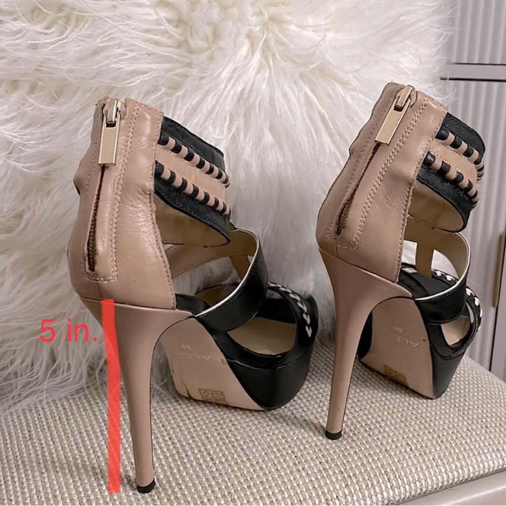 ALDO, Tribal print heels, size 38 - Picture 3 of 4